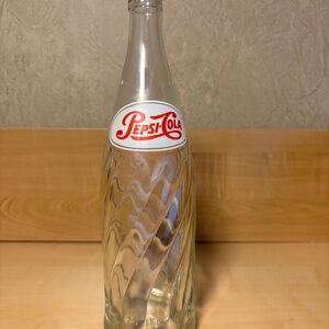 Vintage Pepsi Swirl Pop Bottle